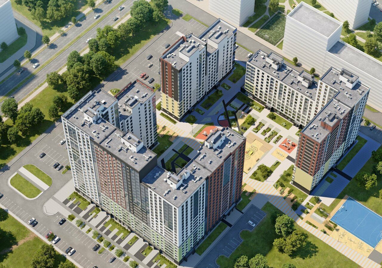 квартира г Екатеринбург Академический ул Хрустальногорская 93 ЖК «Рио-3» фото 1