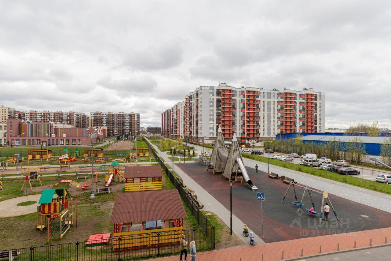 квартира г Санкт-Петербург п Усть-Ижора ул Бугры пер Петровский 27 Бугровское сельское поселение, ЖК «Энфилд», Ленинградская область фото 11