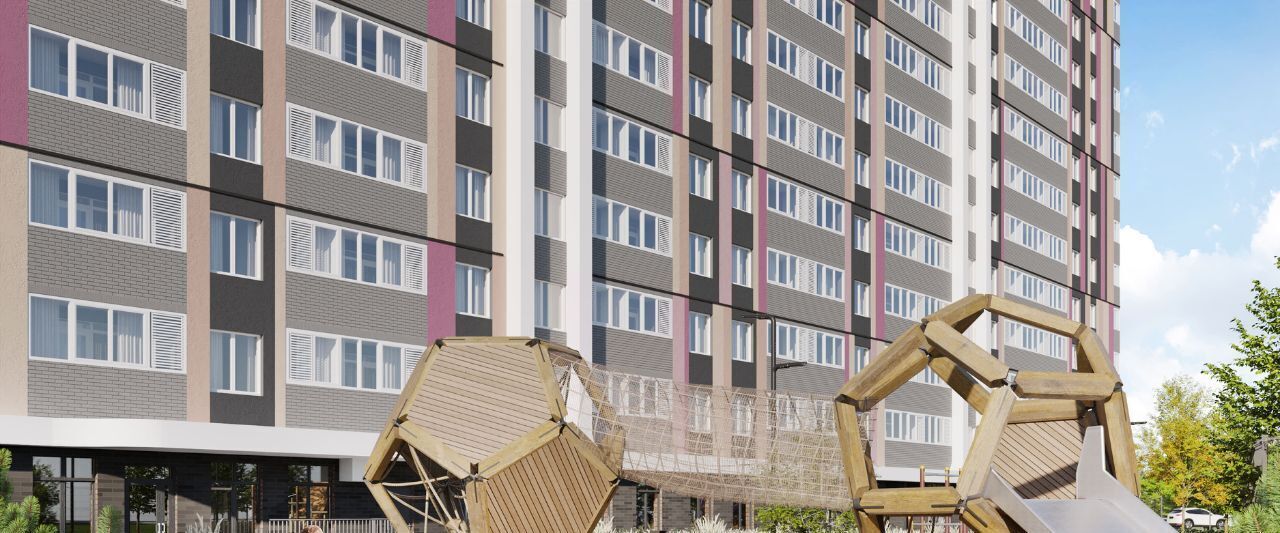 квартира г Ижевск р-н Индустриальный 10-й микрорайон Культбаза микрорайон «Калинка Парк» жилрайон фото 12