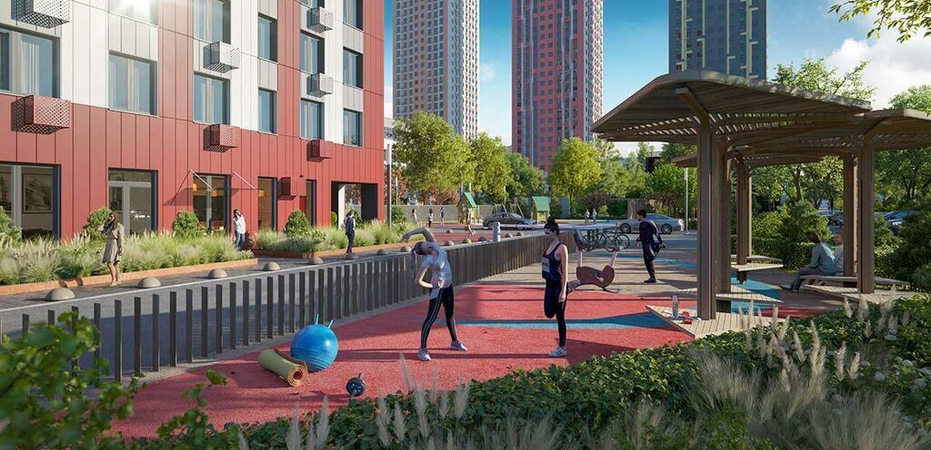 квартира г Москва метро Павшино метро Красногорская жилой комплекс Тетрис, к 6, г Балашиха, микрорайон Павшино фото 3
