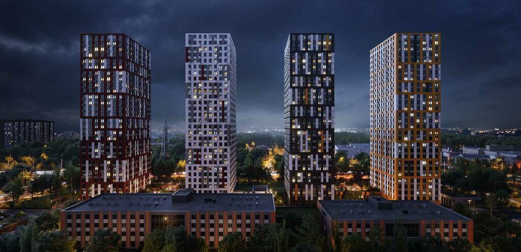 квартира г Москва метро Павшино метро Красногорская жилой комплекс Тетрис, к 6, г Балашиха, микрорайон Павшино фото 5