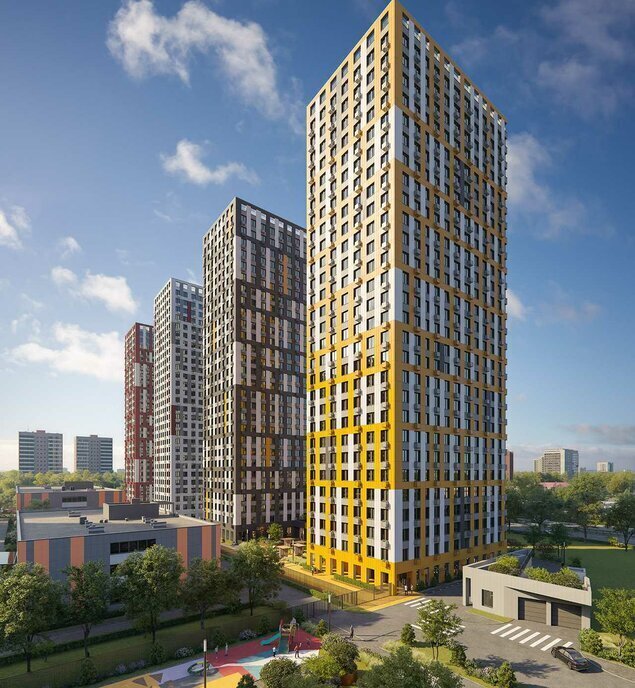квартира г Москва метро Павшино метро Красногорская жилой комплекс Тетрис, к 8, г Балашиха, микрорайон Павшино фото 9