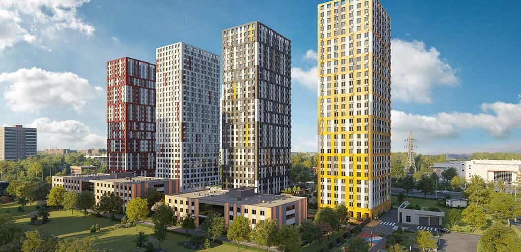 квартира г Москва метро Павшино метро Красногорская жилой комплекс Тетрис, к 6, г Балашиха, микрорайон Павшино фото 7