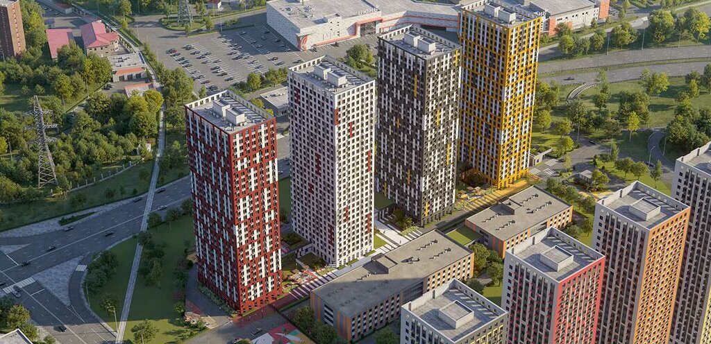 квартира г Москва метро Павшино метро Красногорская жилой комплекс Тетрис, к 6, г Балашиха, микрорайон Павшино фото 12