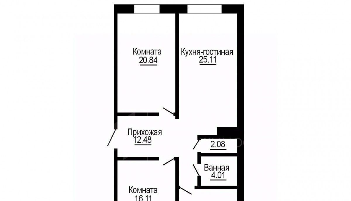 квартира г Тюмень р-н Калининский ул Ставропольская 97к/4 фото 2