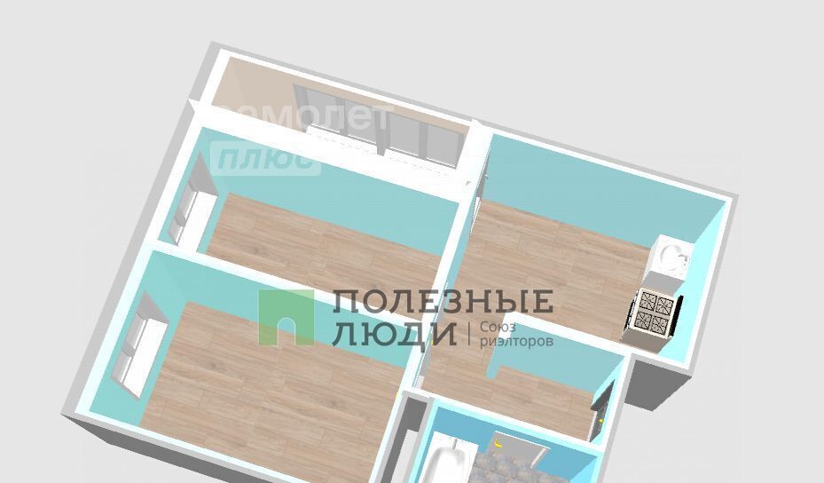 квартира г Уфа р-н Октябрьский ул Воинов-Интернационалистов 5 фото 2