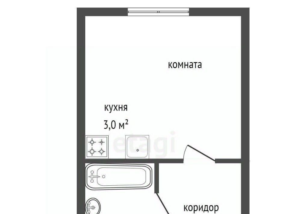 квартира г Екатеринбург Геологическая ул Евгения Савкова 44б фото 8