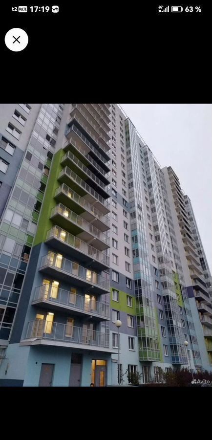 квартира г Санкт-Петербург метро Ладожская пр-кт Энергетиков 11к/2 округ Большая Охта фото 1