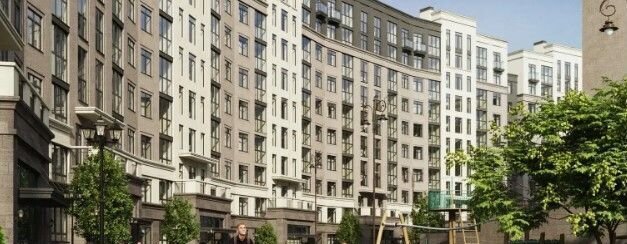 квартира г Калининград р-н Ленинградский ул Пригородная ЖК «Легенды Девау» жилой дом фото 7