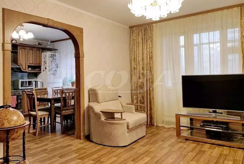 квартира г Тюмень ул Пермякова 74к/4 фото 11