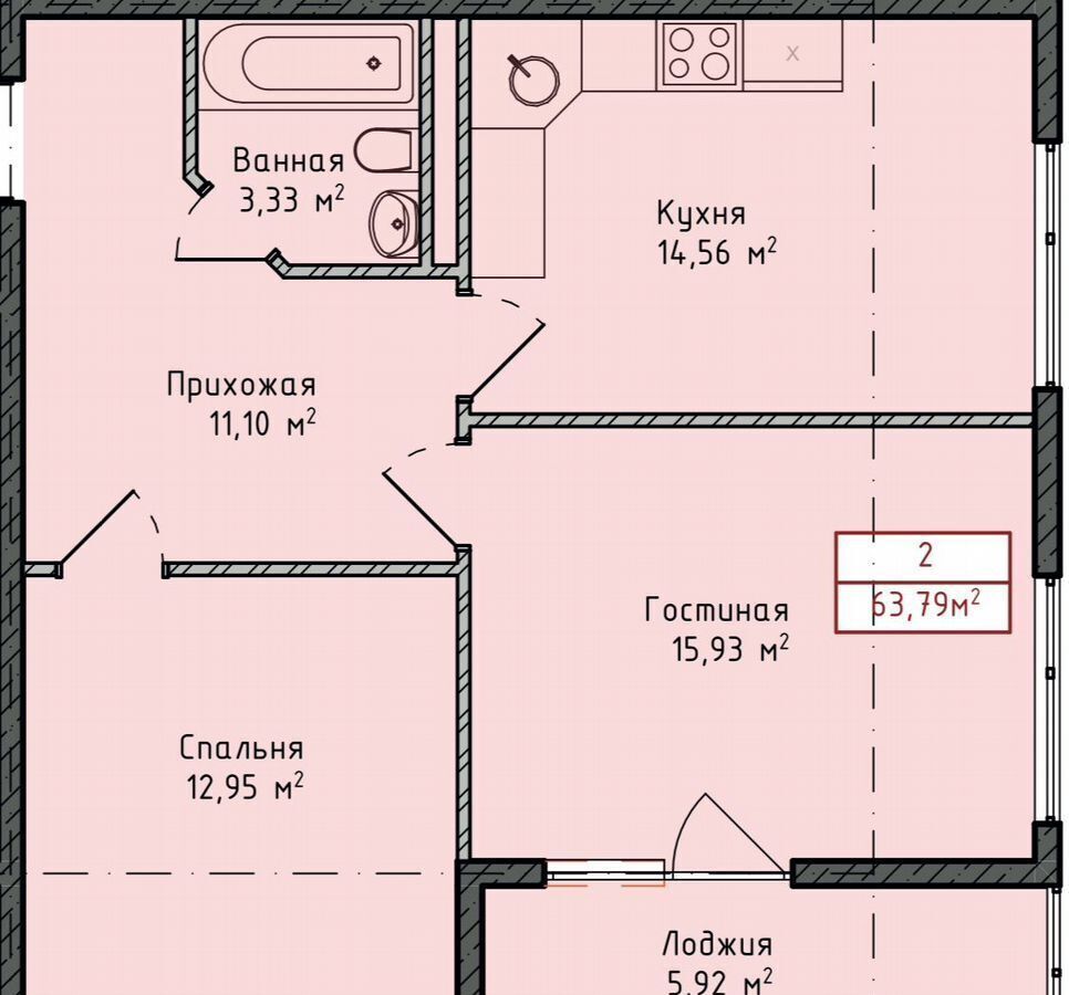 квартира г Махачкала р-н Кировский ул Даганова 139 Кировский внутригородской район фото 1