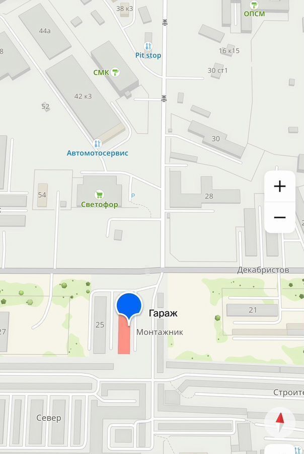 гараж г Новодвинск ул Декабристов 25с/7 фото 13