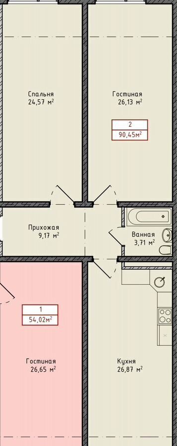 квартира г Избербаш ул Им Р.Зорге 44 фото 4
