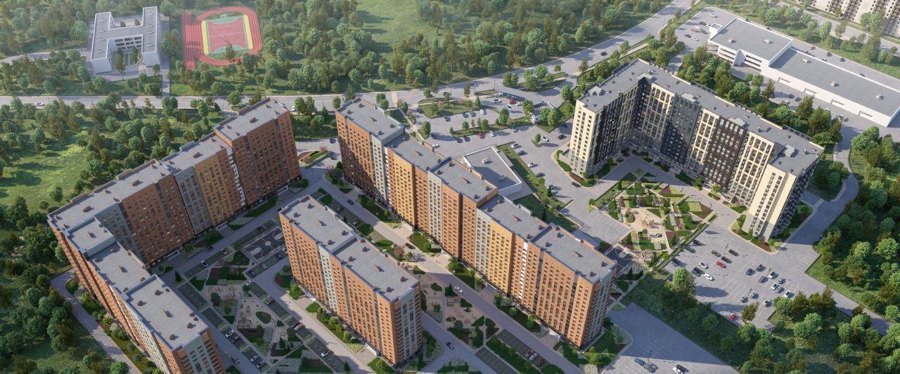 квартира г Рязань р-н Московский ЖК «Бирюзова Парк» фото 4
