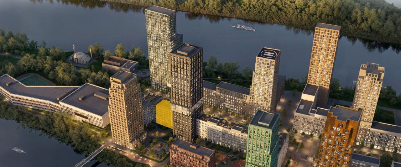 квартира г Уфа р-н Кировский ЖК "Белый остров" Кузнецовский Затон мкр фото 38