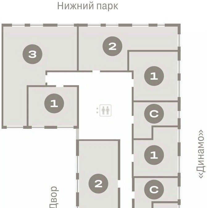квартира г Липецк р-н Правобережный пл Петра Великого 1 фото 2