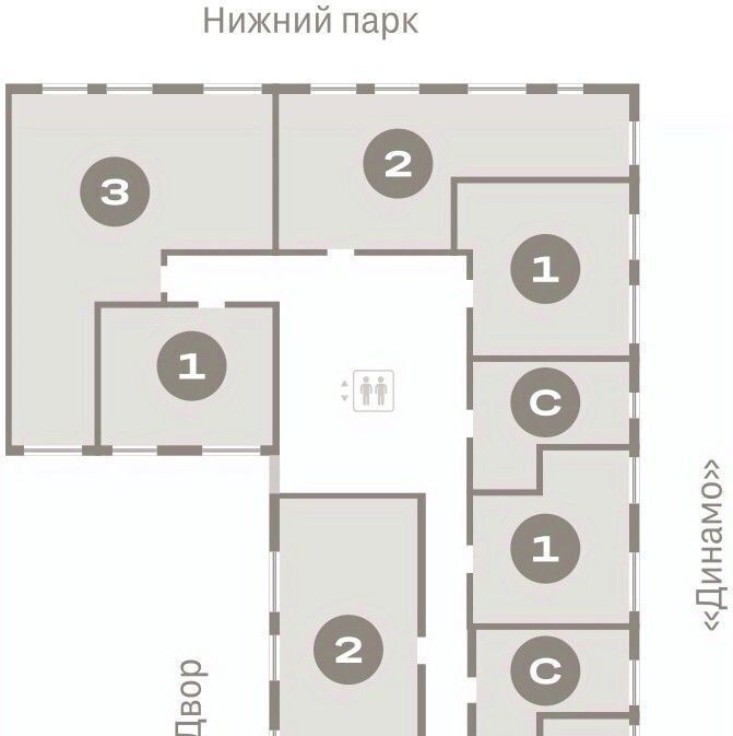 квартира г Липецк р-н Правобережный пл Петра Великого 1 фото 2
