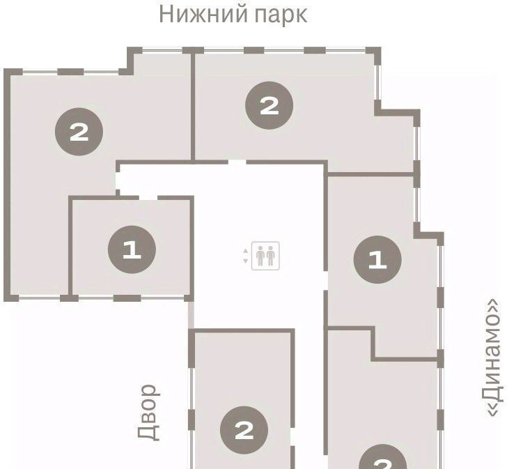 квартира г Липецк р-н Правобережный пл Петра Великого 1 фото 2