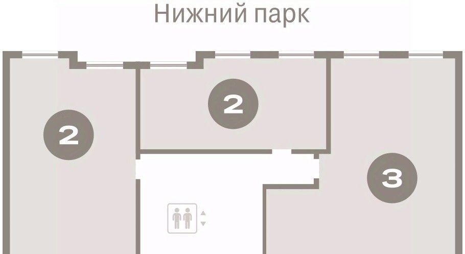 квартира г Липецк р-н Правобережный пл Петра Великого 1 фото 2