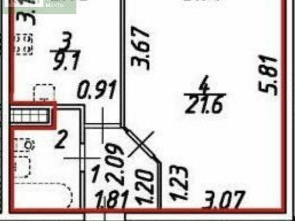 квартира г Санкт-Петербург ул Савушкина 104 Старая деревня фото 2