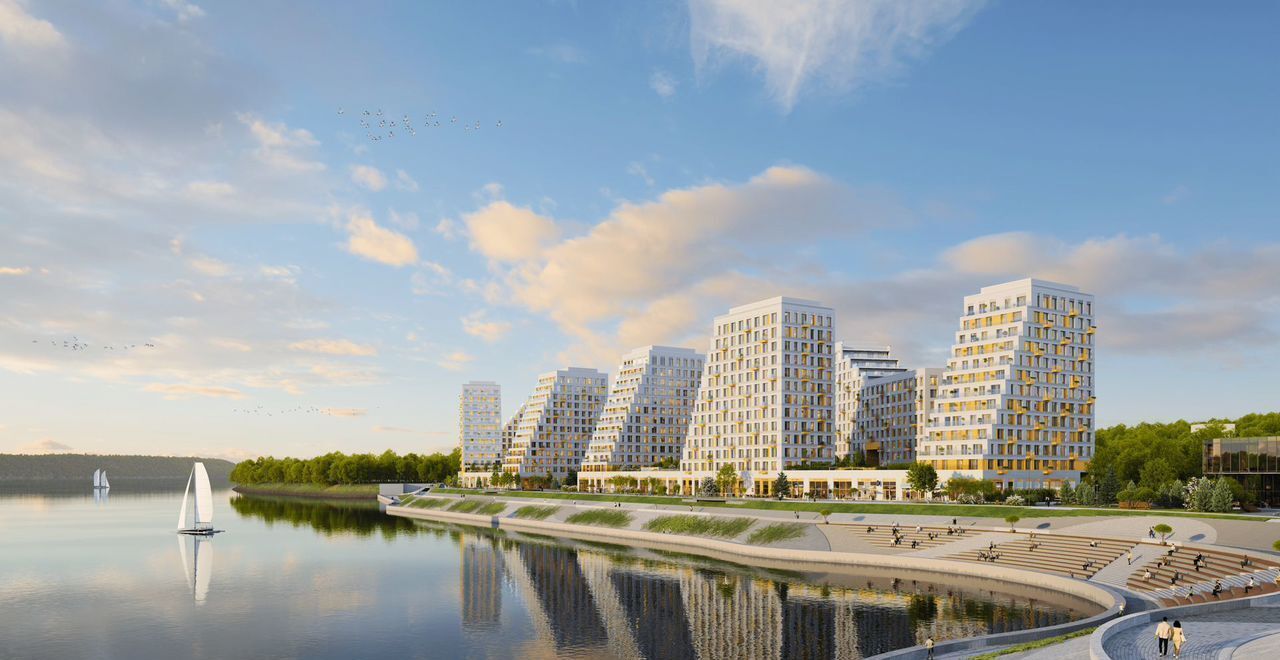 квартира г Нижний Новгород р-н Нижегородский наб Гребного канала 1 фото 4