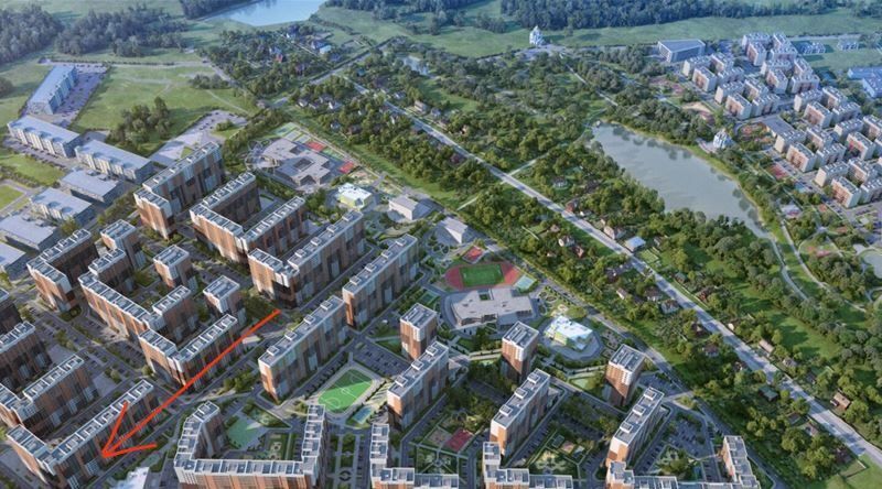 квартира г Балашиха мкр Саввино б-р Спасский 1 Железнодорожная фото 15