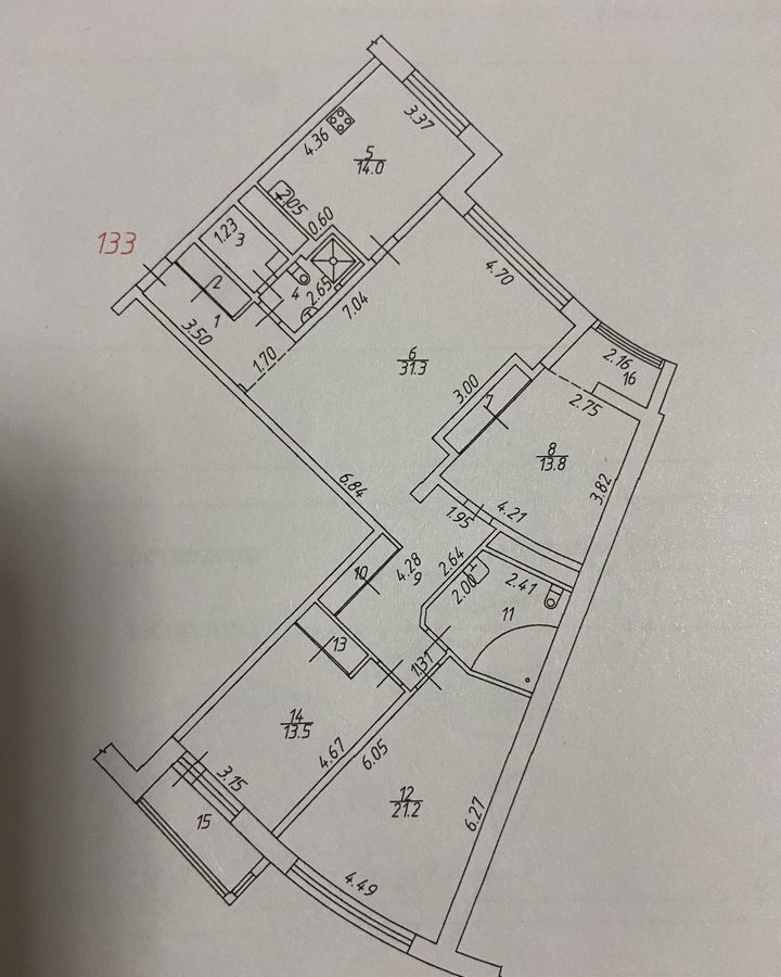 квартира г Красногорск б-р Павшинский 34 Пенягино, Красногорск фото 36