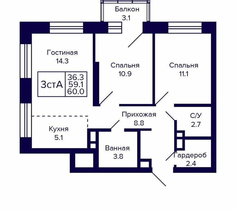 квартира г Новосибирск Золотая Нива ул Красносельская фото 1