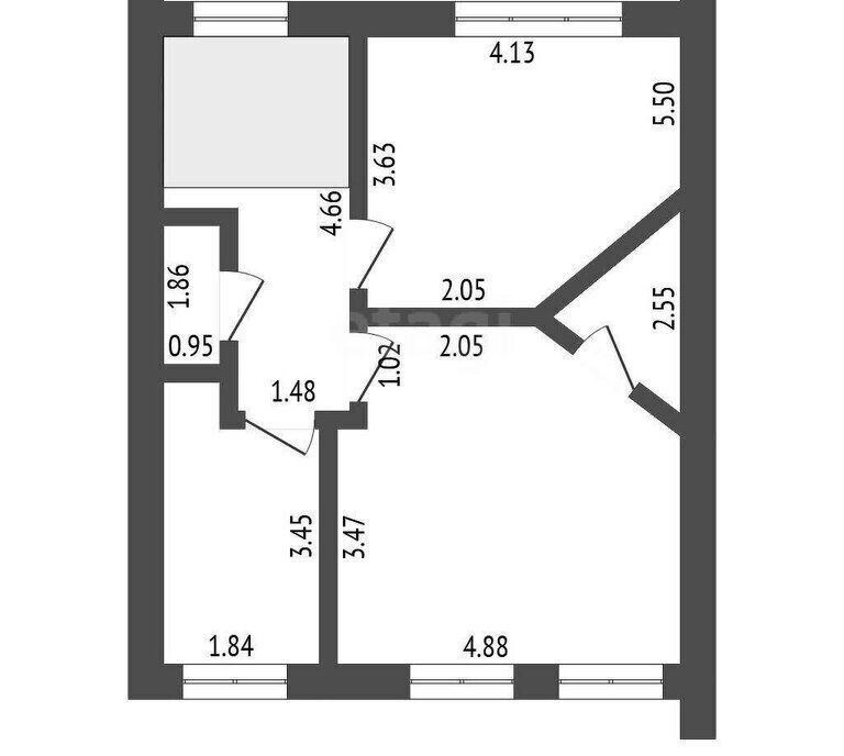 квартира г Ишим ул Шаронова 3 фото 2