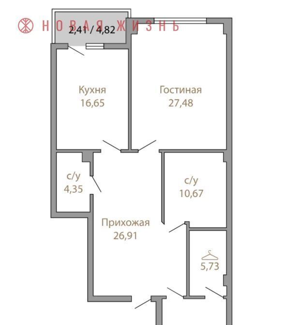 квартира г Самара Алабинская ул Водников 99/105 фото 1