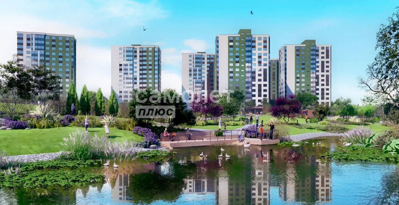 квартира г Кемерово р-н Заводский пр-кт Молодежный 19б Кемеровская обл. — Кузбасс фото 2