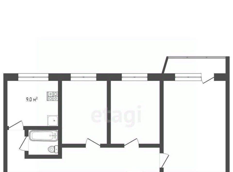 квартира г Таганрог ул Сергея Шило 202 фото 2
