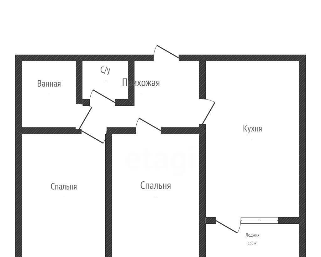 квартира г Краснодар Лётчика Позднякова, 2 к 14 фото 2