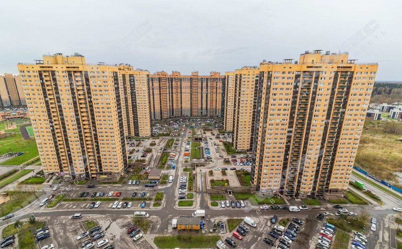 квартира г Санкт-Петербург п Парголово ул Валерия Гаврилина 5 метро Парнас фото 12