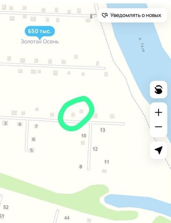 земля р-н Шуйский г Шуя Семейкинское сельское поселение, СТ Золотая Осень фото 5