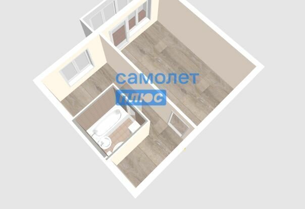 квартира г Барнаул ул Новороссийская 5 фото 16