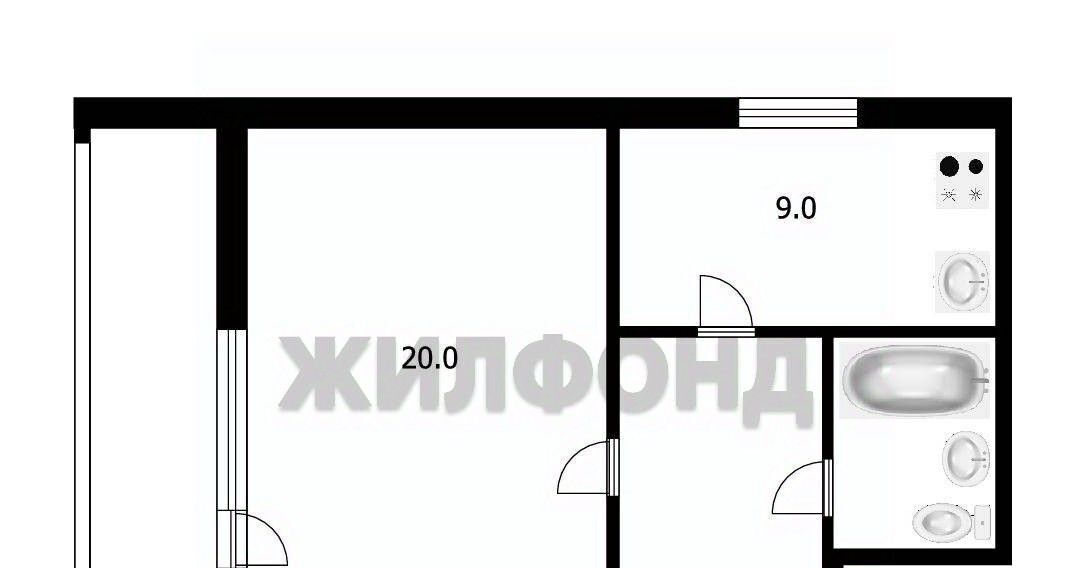 квартира г Абакан ул Комарова 24 фото 18