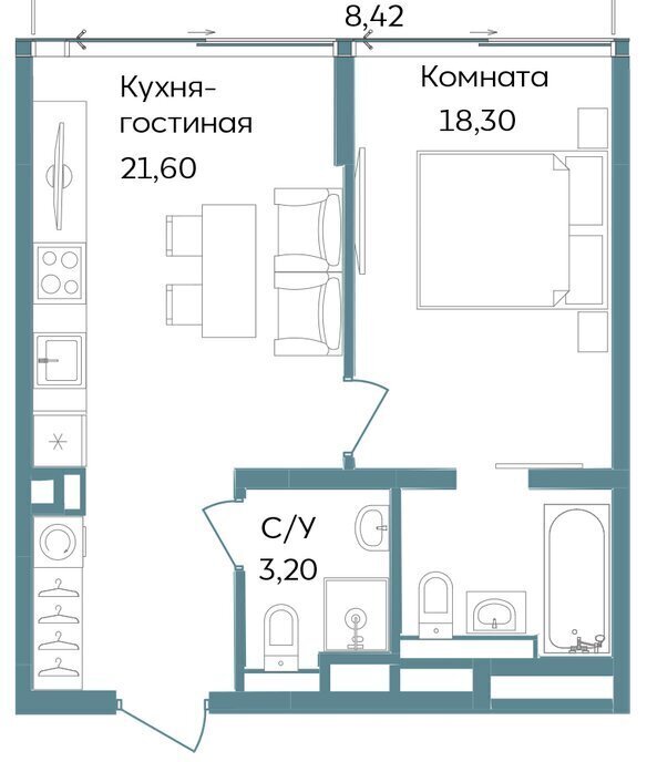 квартира г Саки курортный кластер Темпо фото 1