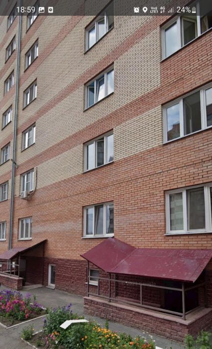 квартира г Омск р-н Кировский ул Мельничная 87к/3 фото 2