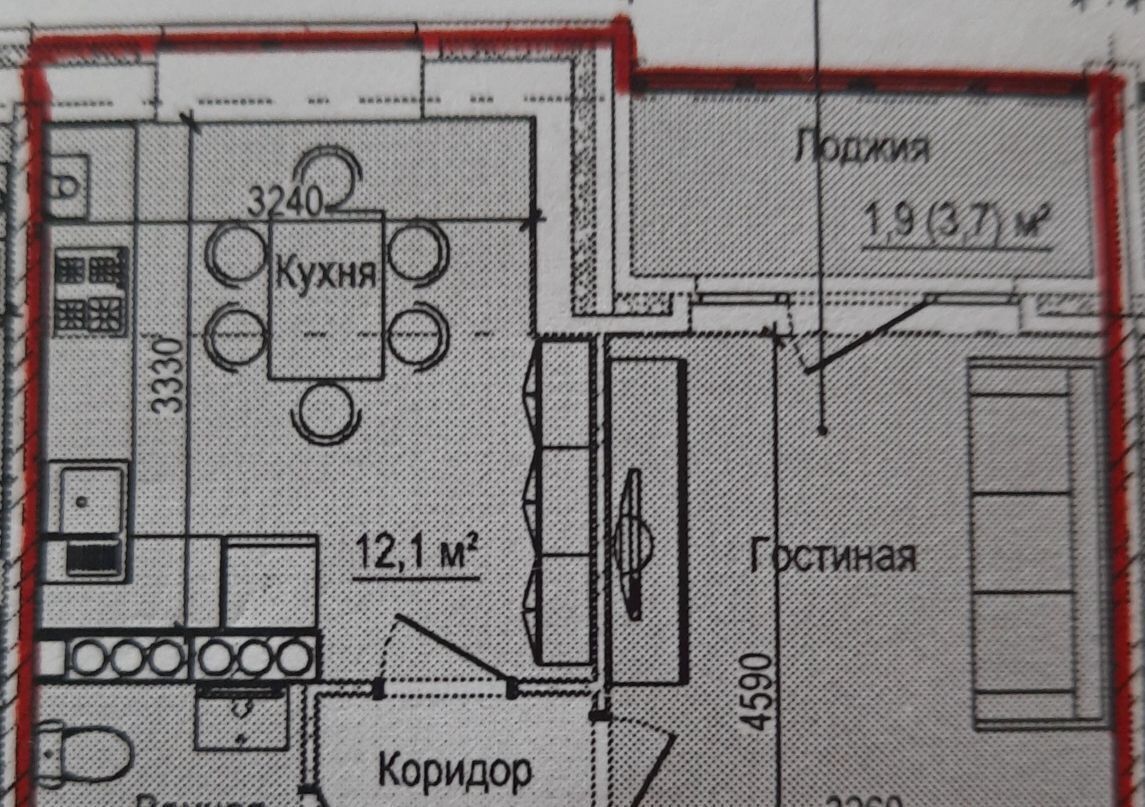 квартира г Можга микрорайон Дубительский Можгинский район фото 1