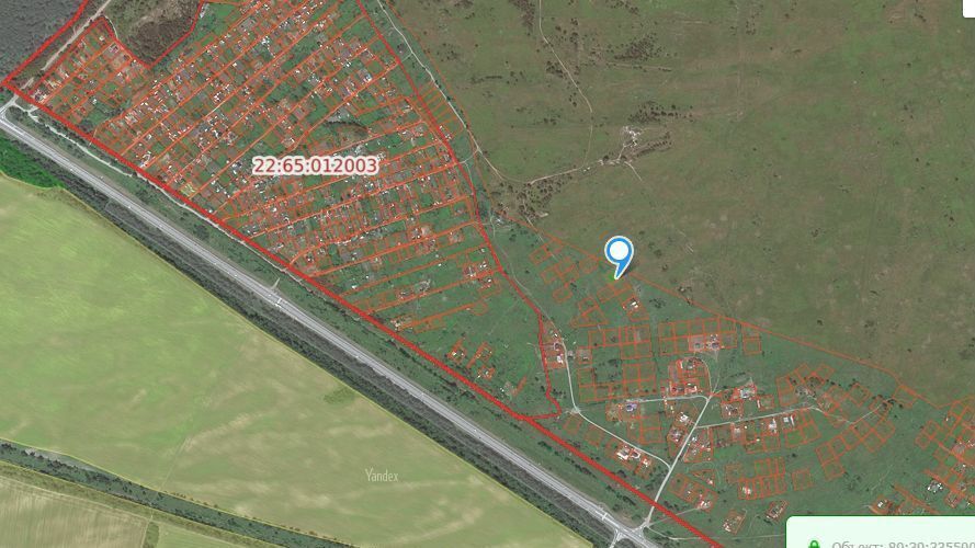 земля г Бийск р-н мкр Солнечный ул Кооперативная фото 1
