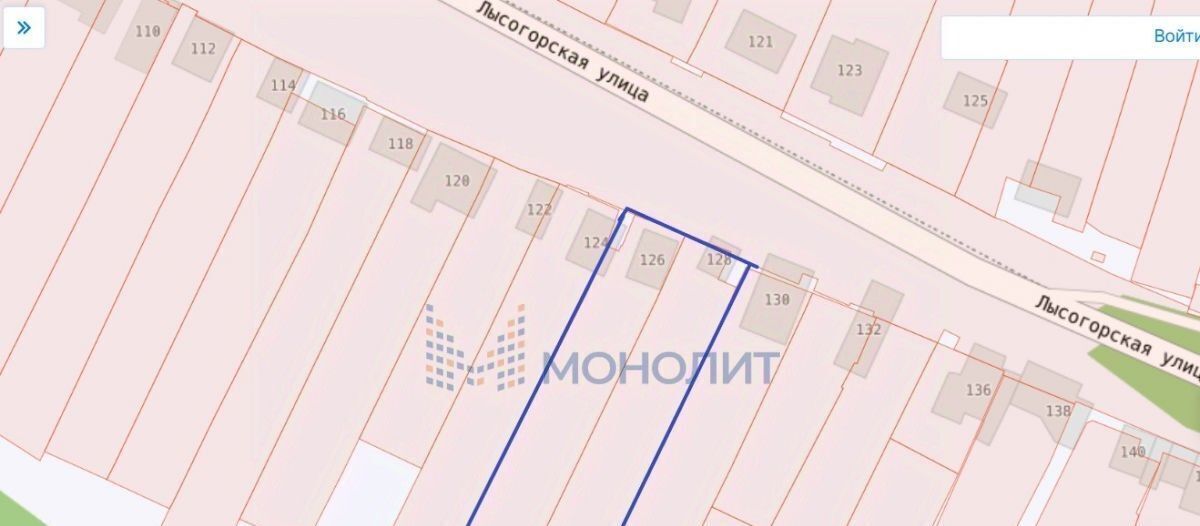 земля г Нижний Новгород Горьковская Подновье ул Лысогорская 126 фото 1