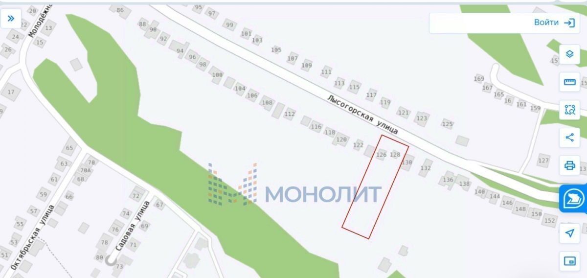 земля г Нижний Новгород Горьковская Подновье ул Лысогорская 126 фото 3