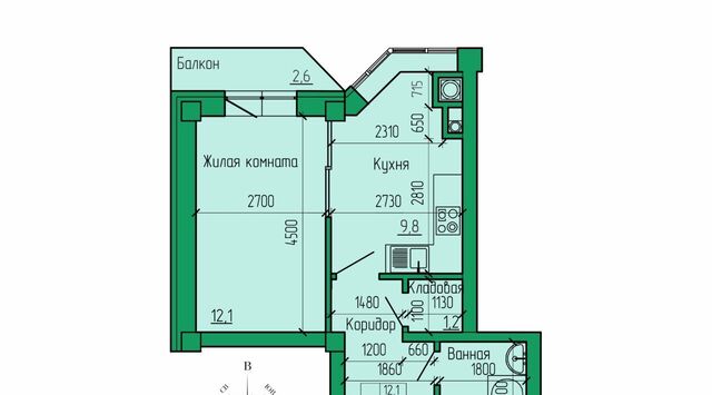 квартира ЖК «Кленовая роща» фото