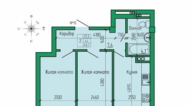 квартира ЖК «Кленовая роща» фото