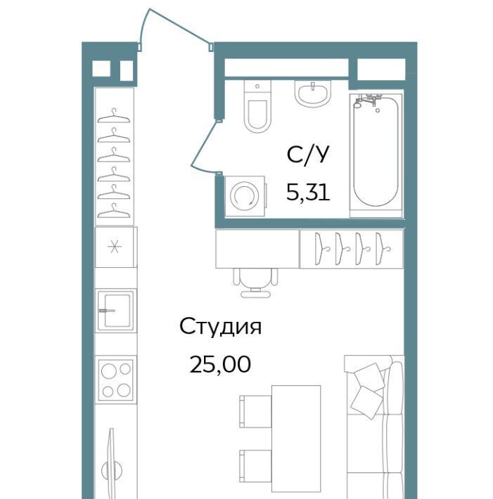 квартира г Саки ул Морская фото 1