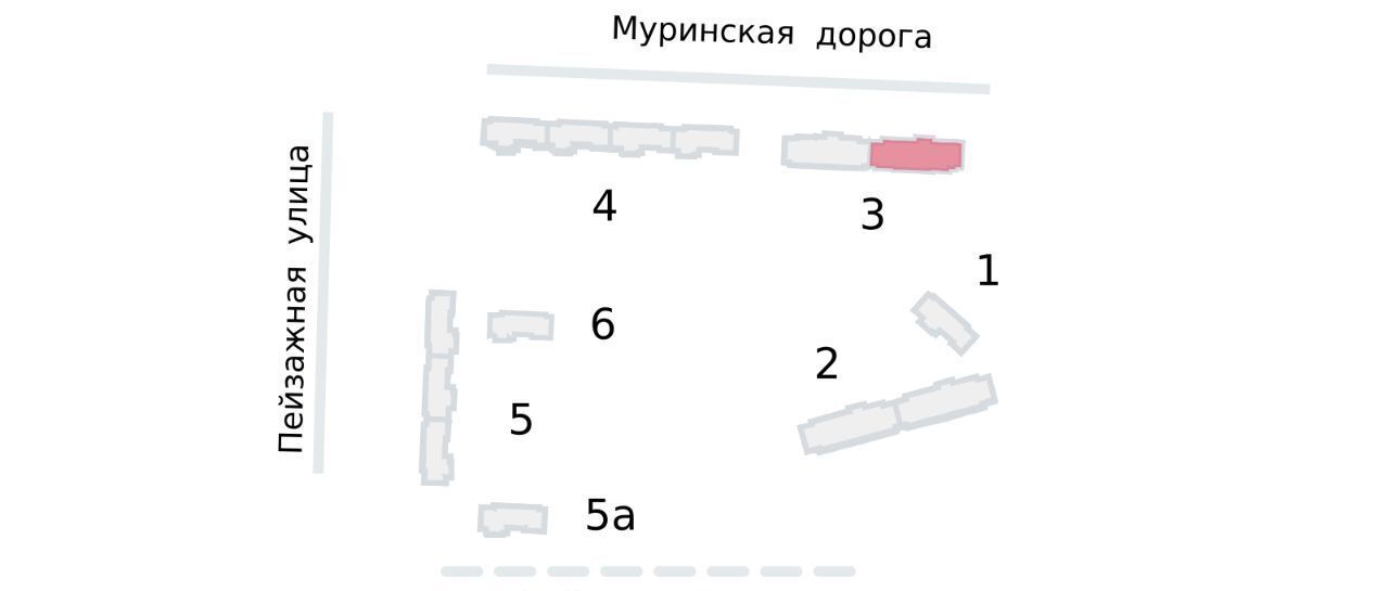 квартира г Санкт-Петербург метро Академическая Пейзажный квартал Цветной Город жилой комплекс фото 3