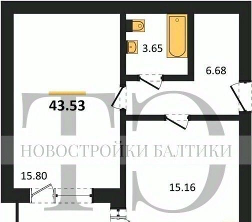 квартира р-н Ленинградский ул Героя России Катериничева ЖК «11 Мая» фото