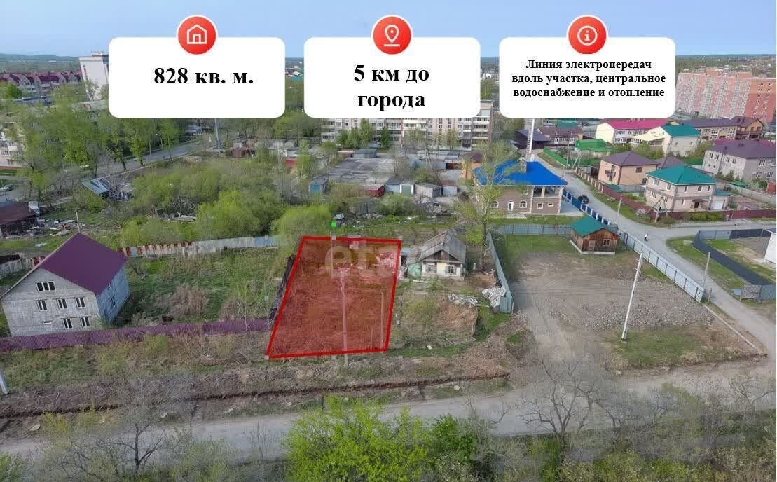 земля г Хабаровск р-н Краснофлотский мкр-н Овощесовхоз, р-н Железнодорожный фото 1