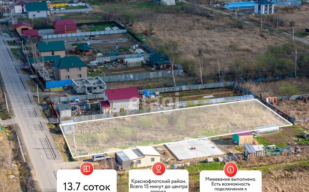 земля г Хабаровск р-н Краснофлотский СТ Победа фото 1
